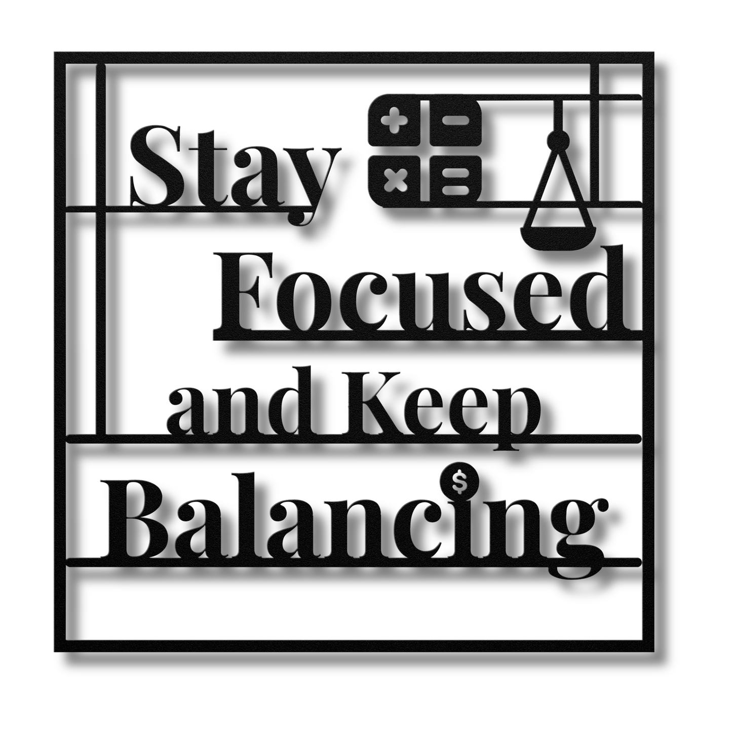 Accountant Wall Art | 18-Gauge Metal Sign for Accounting Office Decor | Tax Season Gifts | Finance Office Wall Art | Gifts for Accountants