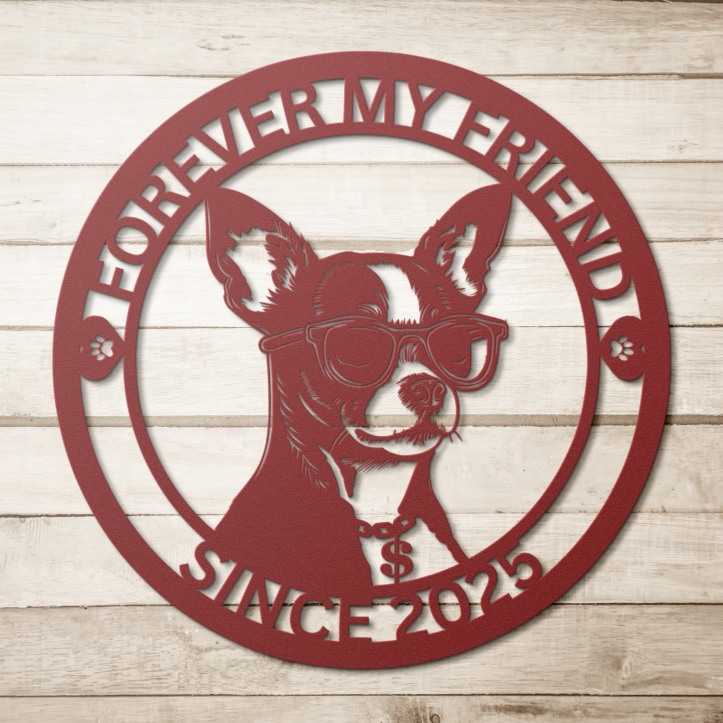 Custom_Metal_Chihuahua_Wall_Art_-_Person_Red_Simple_Wood_BKGD_Mockup.png
