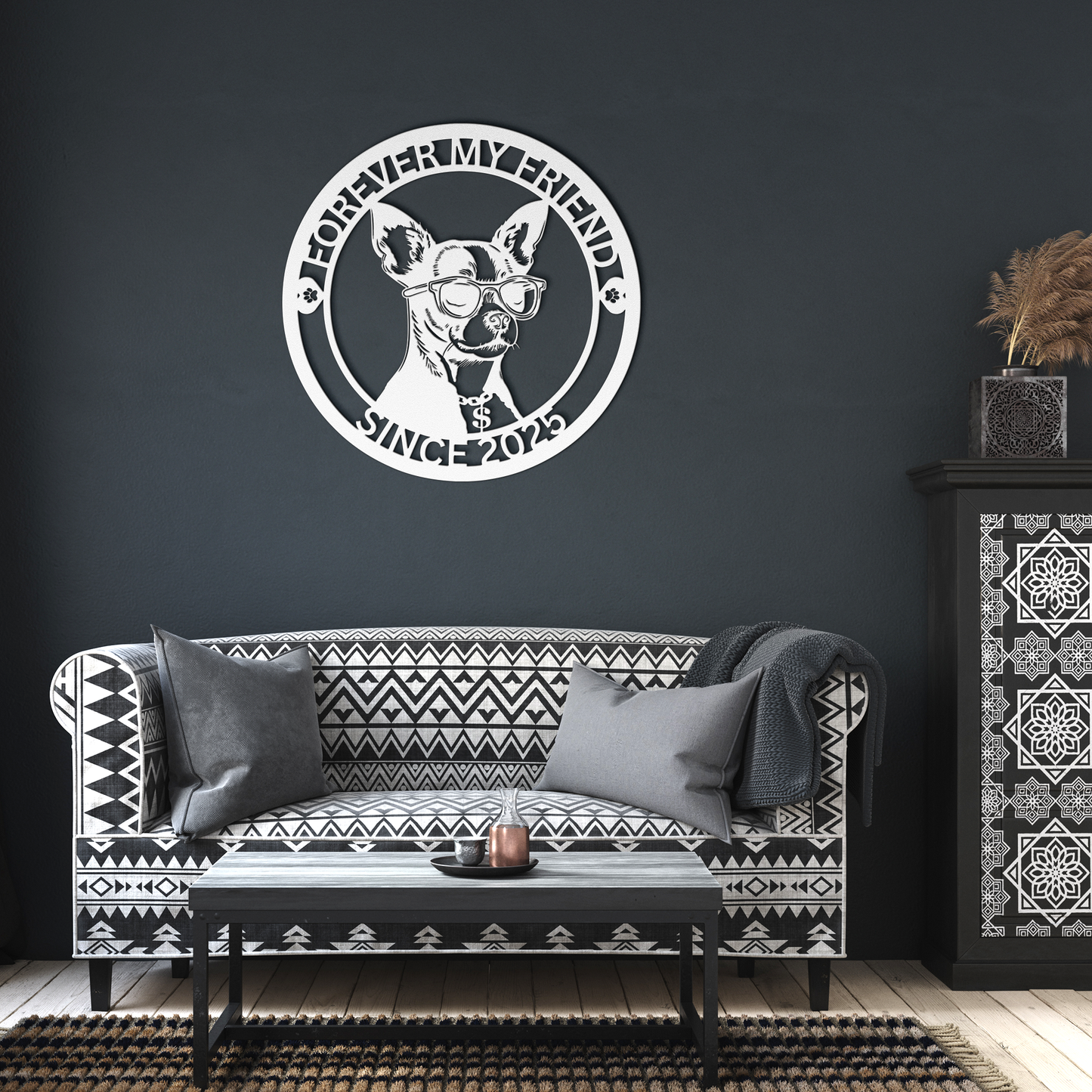 Custom_Metal_Chihuahua_Wall_Art_-_Person_White_Dark_Living_Room_Mockup.png