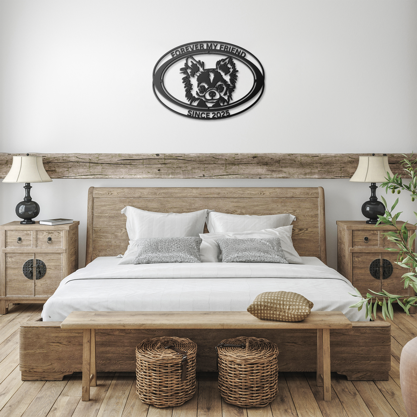 Custom_Metal_Chihuahua_Wall_Art__Family_Black_Farmhouse_Bedroom_Mockup.png