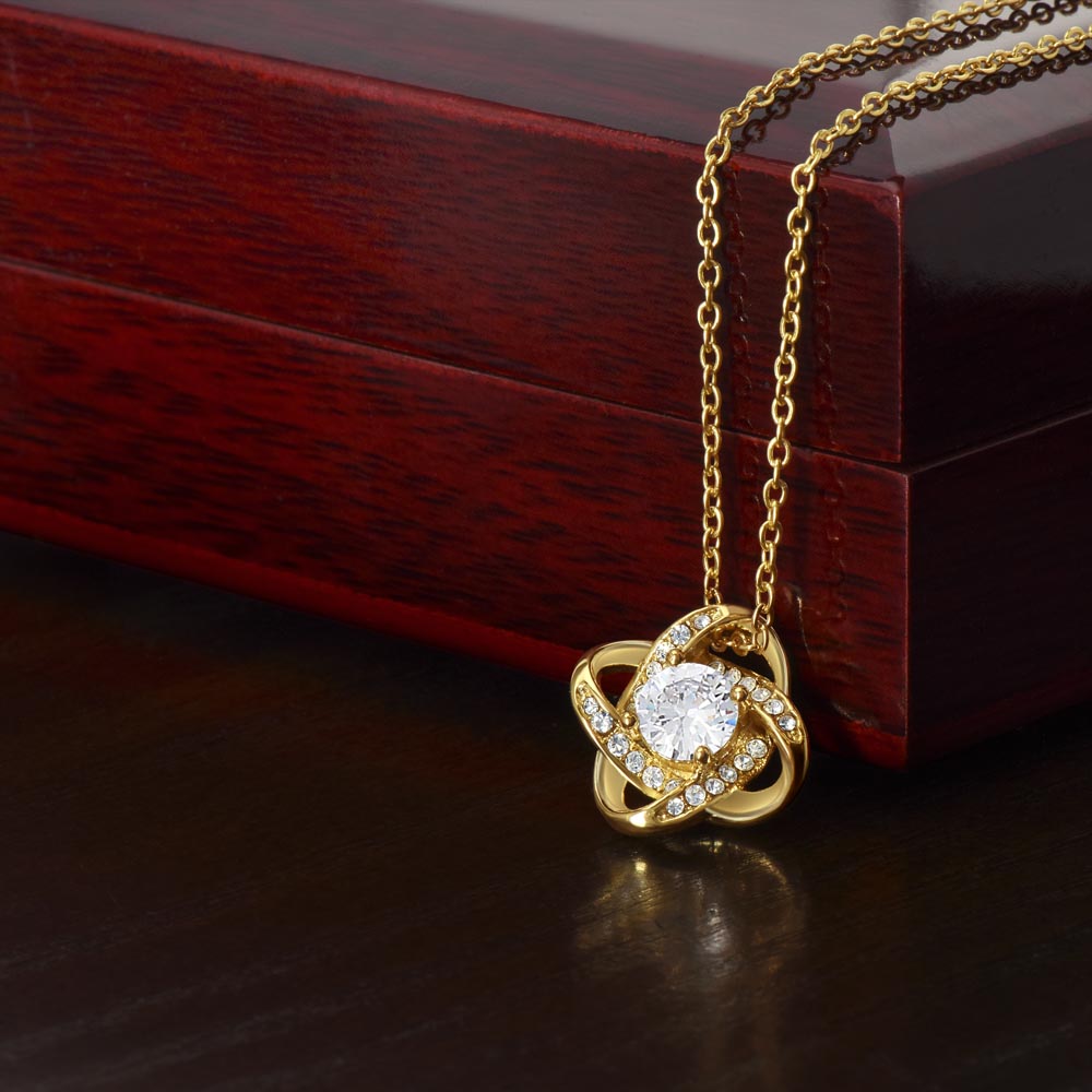 My Return Of Investment Love Knot Necklace From Husband To Wife