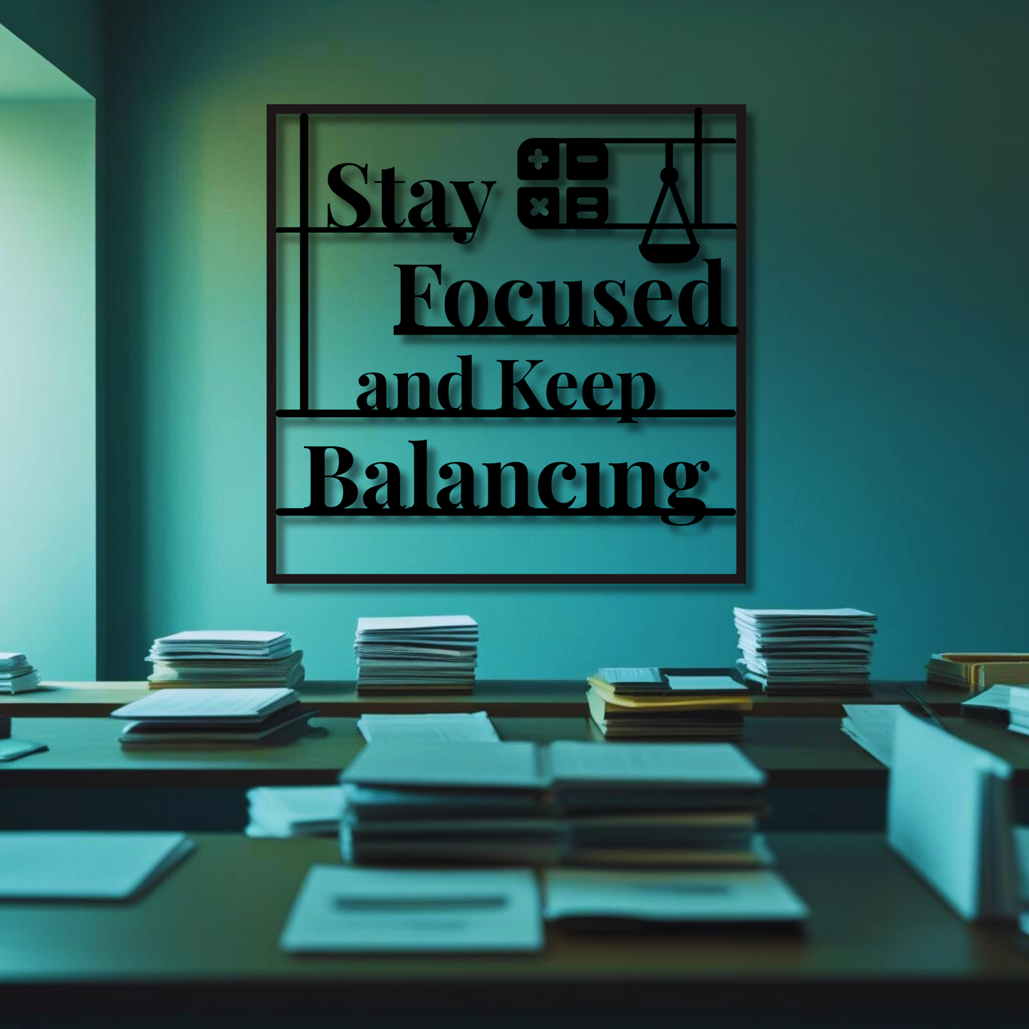 Accountant Wall Art | 18-Gauge Metal Sign for Accounting Office Decor | Tax Season Gifts | Finance Office Wall Art | Gifts for Accountants