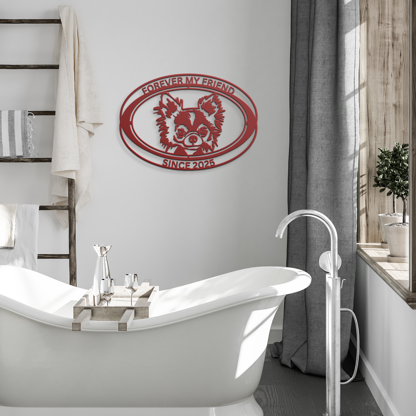 Custom_Metal_Chihuahua_Wall_Art__Family_Red_Modern_Bathroom_Mockup.png