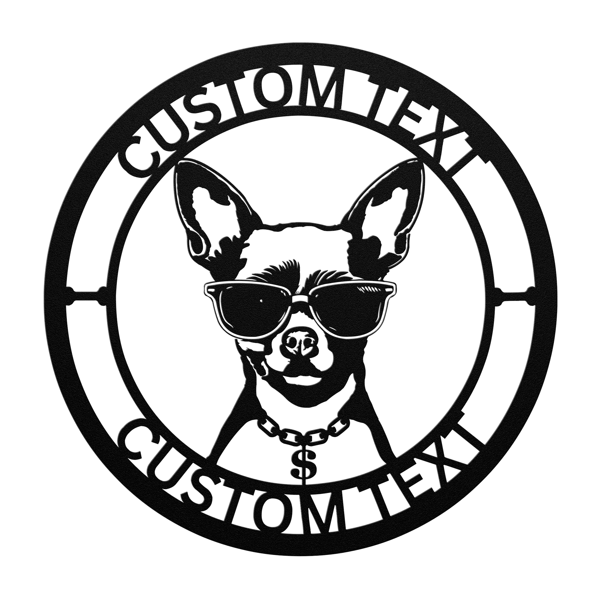 Custom_Metal_Chuhuahua_Wall_Art_-_Family_Black_Transparent_Mockup.png