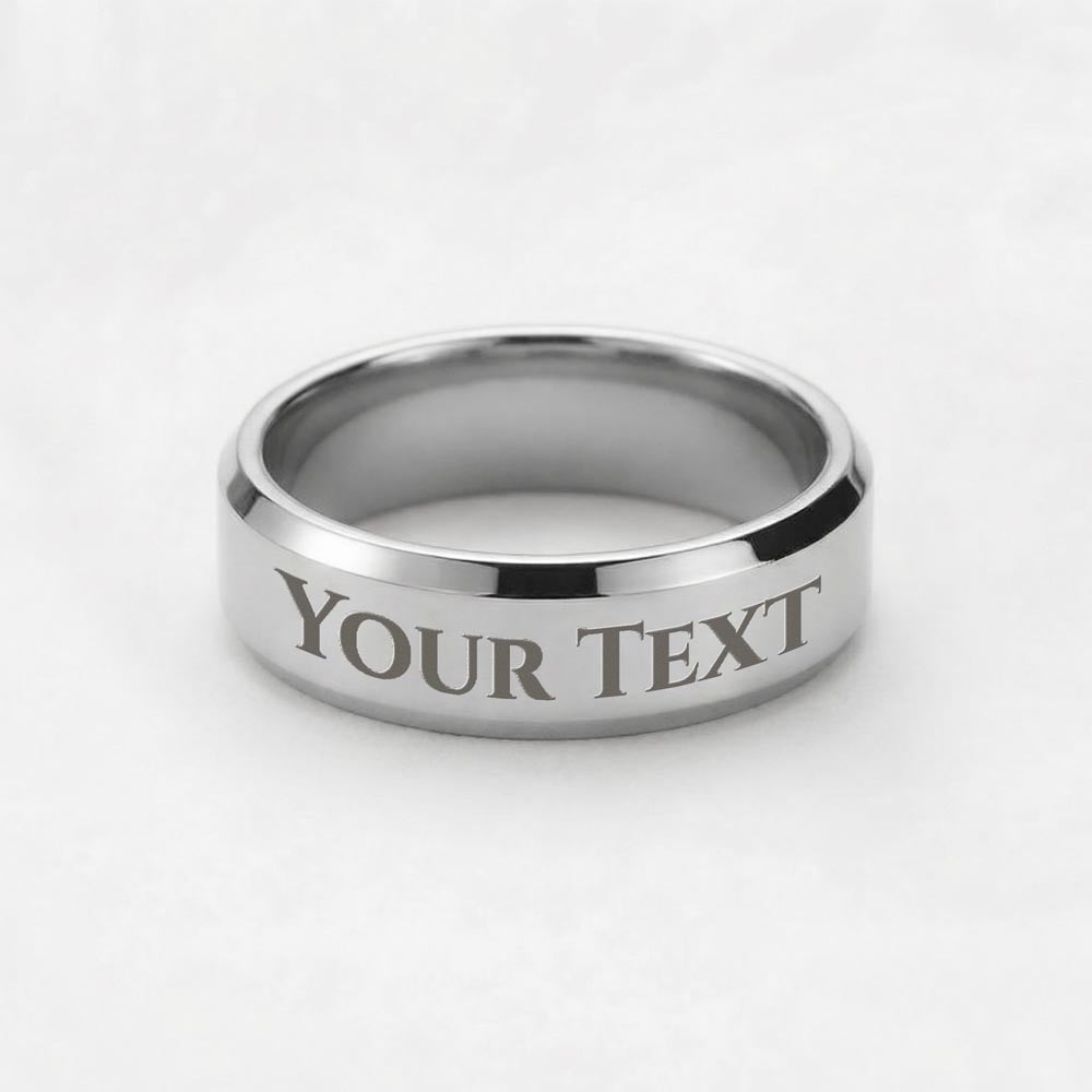 Engraved Dad's Ring