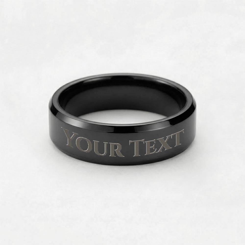 Engraved Dad's Ring