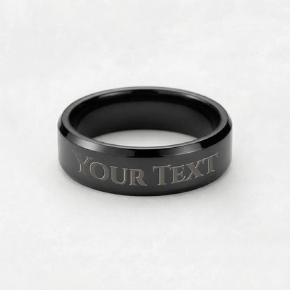 Engraved Dad's Ring