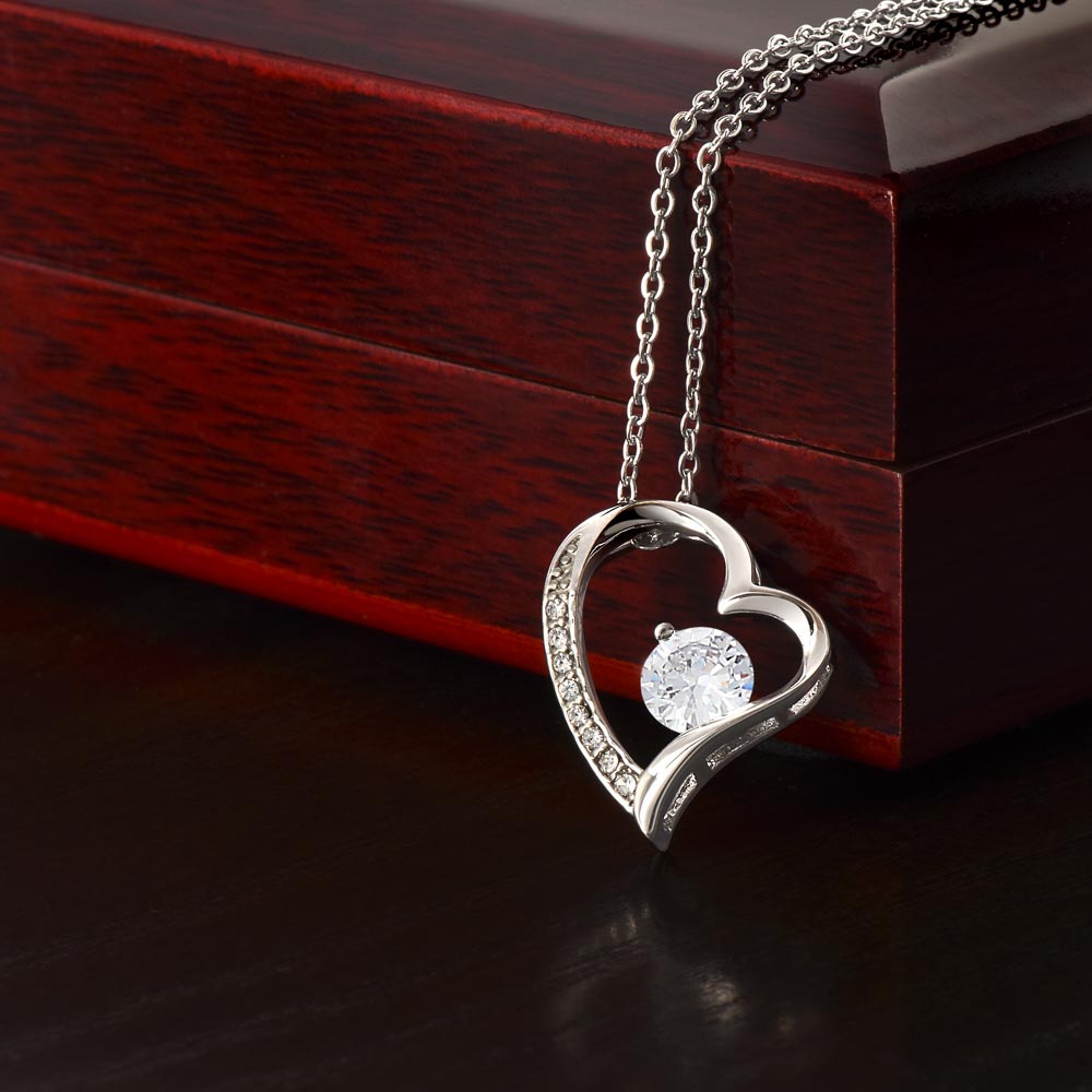 To My Mom - Never Doubt About My Love - Forever Love Necklace- From Son