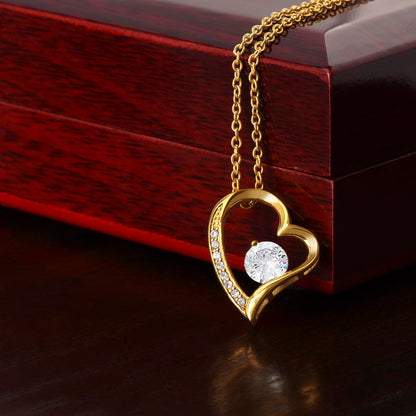 To My Mom - Never Doubt About My Love - Forever Love Necklace- From Son