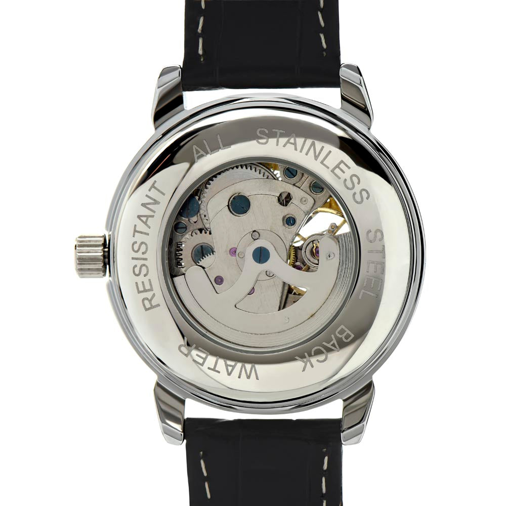 My Grandpa In Every Life  Openwork Watch From Grandson To  Grandpa