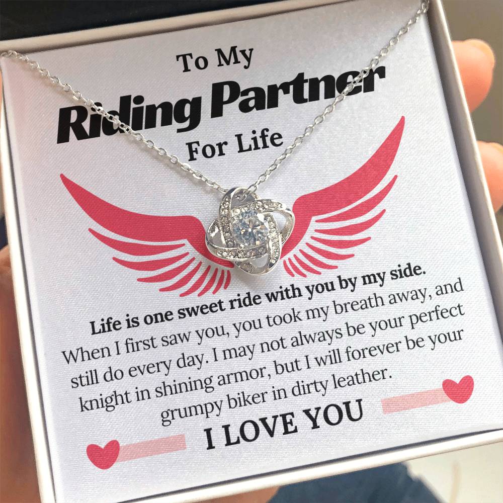 To My Riding Partner - Life Is One Sweet Ride - From Your Grumpy Biker