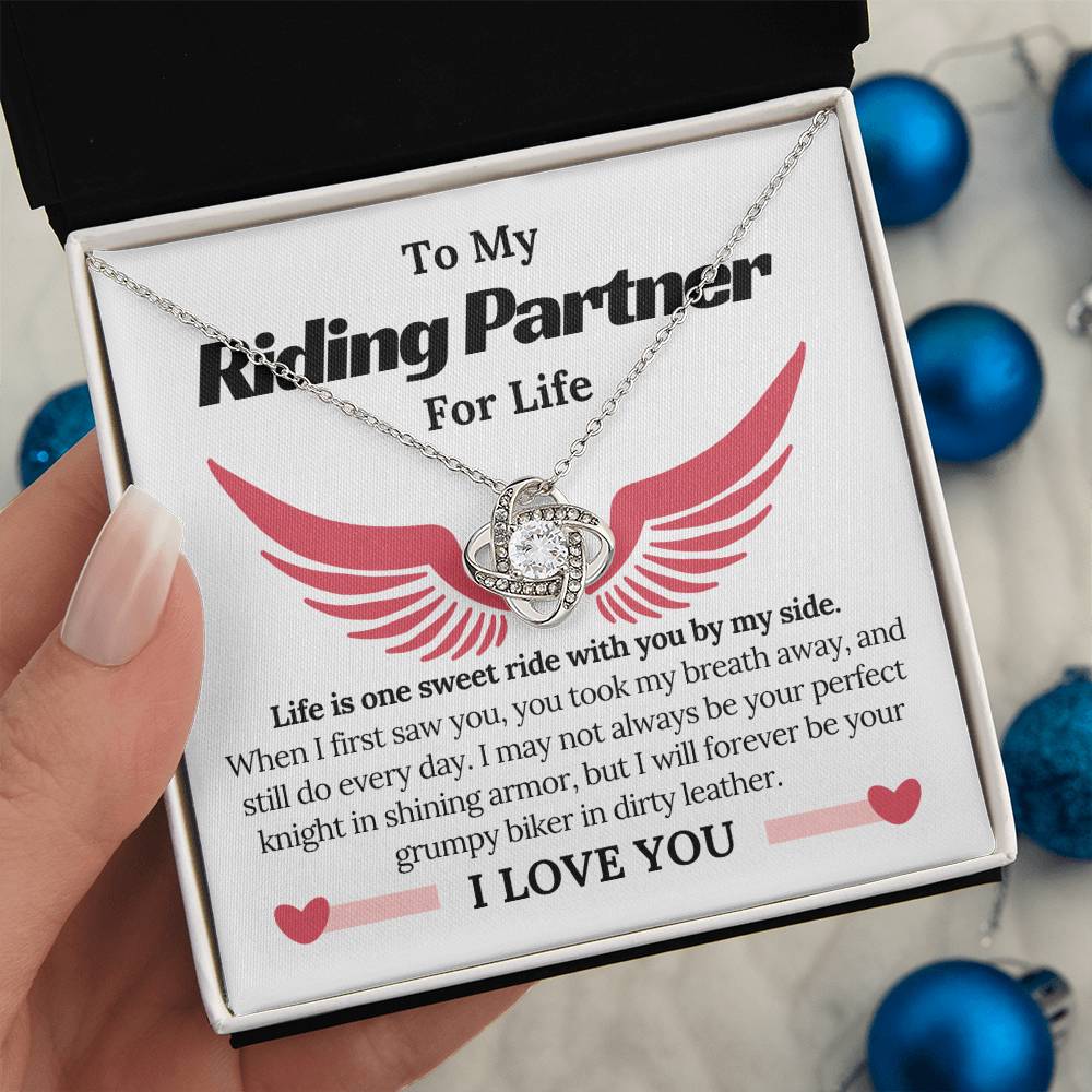 To My Riding Partner - Life Is One Sweet Ride - From Your Grumpy Biker