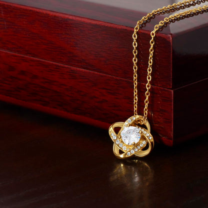 My Return Of Investment  Love Knot Necklace From Husband To Wife