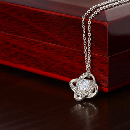 My Return Of Investment Babe Love Knot Necklace From Husband To Wife