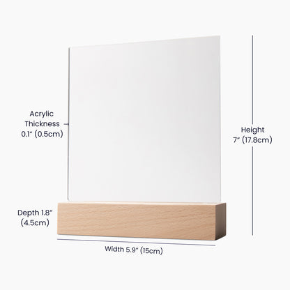 I Balance More Than The Books  Acrylic Square Plaque Gift For Accountant.
