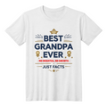 Best Grandpa Ever Bella  Canvas 3001 T-Shirt